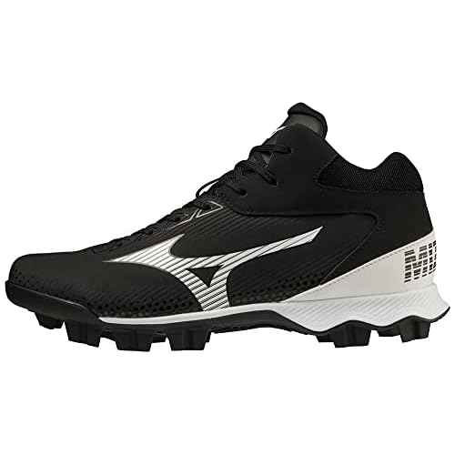 Mizuno Men's Wave Lightrevo Mid Baseball Shoe