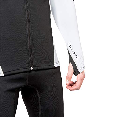 New Men's LavaCore Elite Stand Up Paddleboard (SUP) Jacket - Grey (Size Medium-Large) for Scuba Diving, Surfing, Kayaking,...