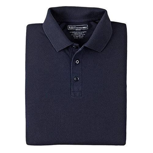 5.11 Tactical Utility Short Sleeve Polo Shirt, Poly-Cotton Fabric, Wrinkle Resistant, Style 41180
