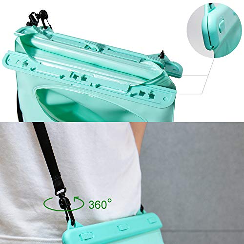 LAQ DESiGN Perspective Waterproof Storage Bag, Dry Bag with Shoulder Strap for Kayaking, Beach Waterproof Bag, Secure Clos...