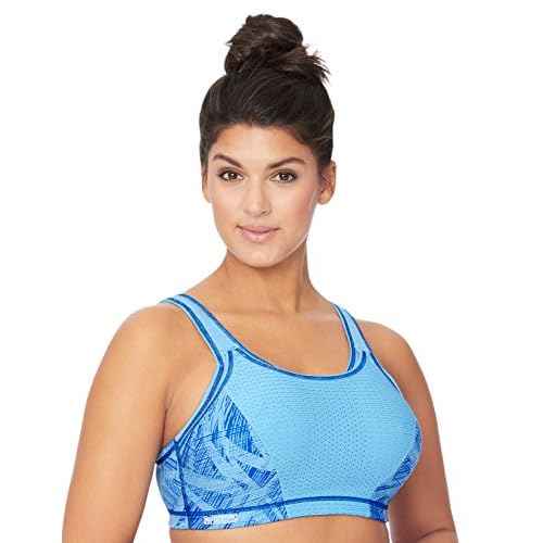 Glamorise Women's Elite Performance Adjustable Wirefree Sport Bra #1167