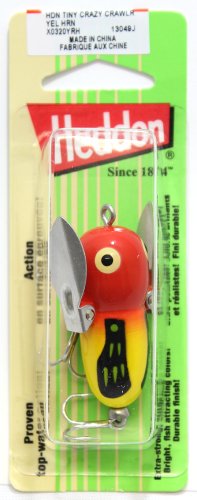 Heddon Crazy Crawler Wild-Action Topwater Fishing Lure