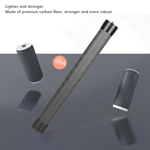 Camera Extension Pole, Tripod Center Column Extension Extender, Carbon Fiber Extension Pole Telescopic 2 Section Pole Rod ...