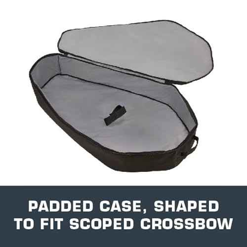 Allen Company Titan Cobra Single Standard Limb Scoped Crossbows Archery Case, Black
