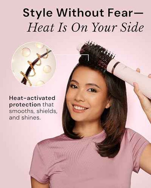 L'ANGE HAIR Heat Protection Spray for Hair | Anti-Frizz Blow Dry Mist | Long Lasting Hold & Shine | Humidity Protectant | Thermal Heat Protectant Spray | Lightweight Blow Out Primer, 5 fl oz, 2-Pack