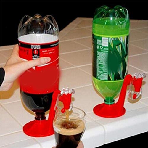 Soda Dispenser, Drinking Fountain JTLB 23 x 10 x 9 Portable Switch Drinker Hand Pressure Water Bottle Inverted Water Drink...