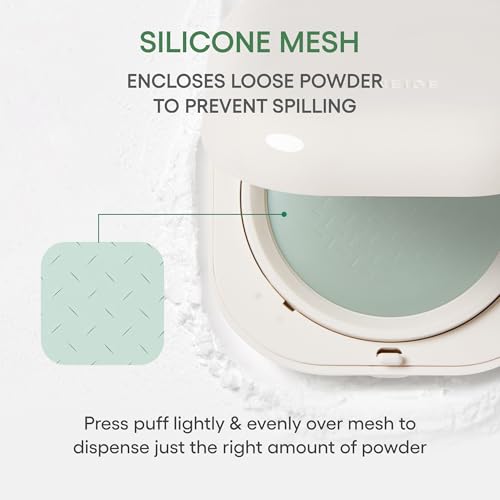 LANEIGE Neo Blurring Powder: Korean Oil-Control Compact with Pore Blurring, Smoothing Finish & Travel-Friendly, No-Spill P...