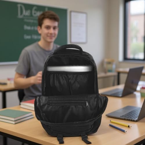 Kelty Laptop Backpack Bag 25 L Hiking Backpack for Men, Women, Work | 18 inch Travel Backpack Carry On Approved (Black)