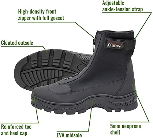 FROGG TOGGS Men's Aransas II Neoprene Surf & Sand Waterproof Fishing Wading Boot for Fishing