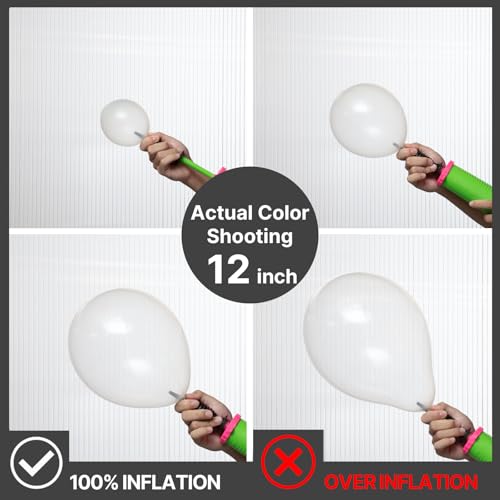PartyWoo Clear Balloons 85pcs Different Sizes of 18 12 10 5 Inch Transparent Balloon Arch Kit for Graduation Wedding Baby ...