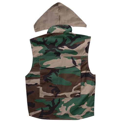 Rothco Kids Ranger Vest - Woodland Camo