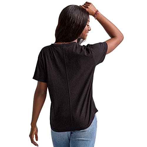 Hanes Womens Tri-Blend Relaxed Fit T-Shirt, Oversized Lightweight Tee, Available in Plus Size