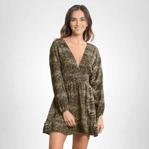 Maaji Women's Short Dress, Dark Gray