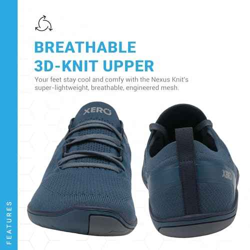 Xero Shoes Men's Nexus Knit Barefoot Athlesuire Shoe