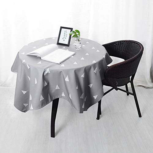 51” Baby Splat Mat for Under High Chair/Arts/Crafts, WOMUMON Washable Waterproof Anti-Slip Floor Splash Mat, Portable Wipe...