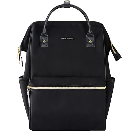 KROSER Laptop Backpack 17" Stylish Backpack Water Repellent College Casual Daypack with USB Port Travel Business Work Bag ...