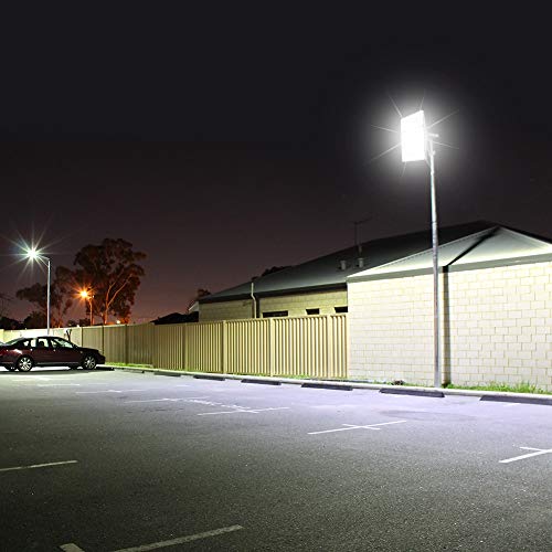CHARON 300W LED Flood Light, 24000LM Super Bright Outdoor Security Lights with Wider Lighting Angle, 6000K Daylight White,...
