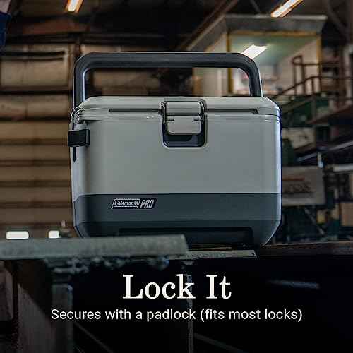 Coleman Pro Heavy-Duty 17qt Ultra-Light Premium Hard Cooler Lunchbox, Extra-Thick Insulation Keeps Ice for Days