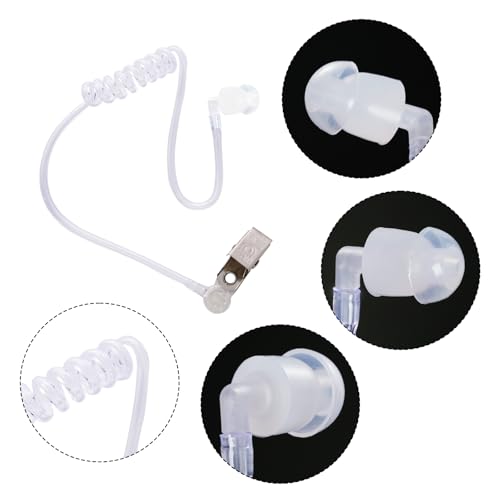 4 Piece Agent Costume Secret Security Service Costume Accessories Earpiece Sunglasses Zipper Ties ID Card for Halloween