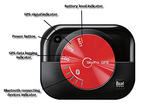 Dual Electronics XGPS160 Multipurpose Universal 5 Device Bluetooth GPS Receiver with Wide Area Augmentation System and Por...