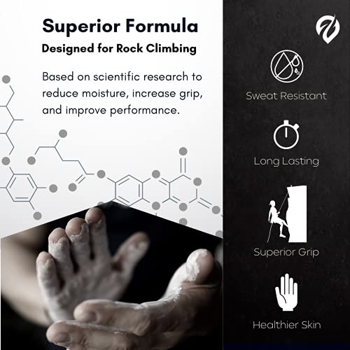 EVMT Brands Liquid Chalk, Mess Free Gym Chalk for Weightlifting, Gymnastics, Rock Climbing, Dancing, and Lifting. Sweat Re...