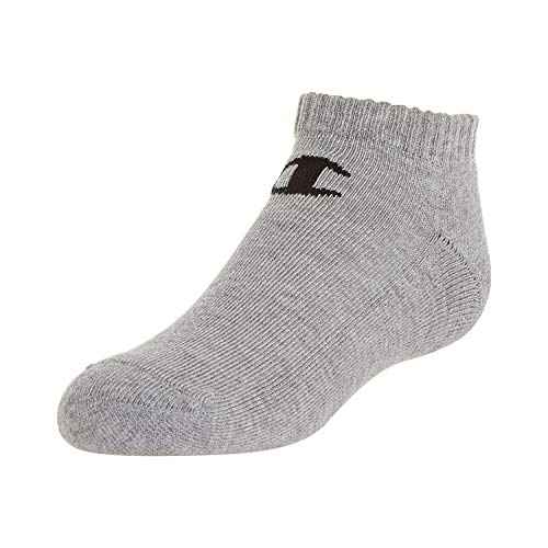 Champion Kids' 6-Pack Low Socks with Color and Size Options