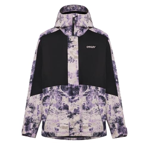 Oakley Men's Range Recycled Jacket 2.0, Oxidation Print Lilac, XX-Large