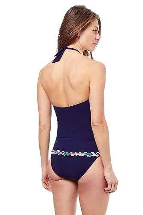 Echo Halter Tankini Navy