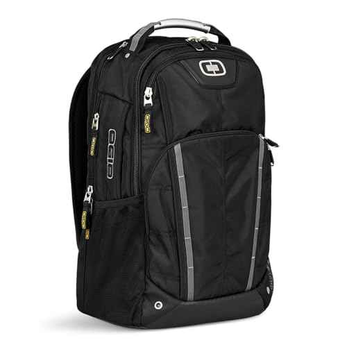 Callaway Axle 17" Laptop Backpack, Black, 19.25" H x 13" W x 9.25" D
