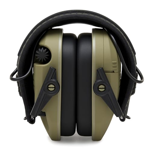 Walker's Razor Slim Ultra Low Profile Compact Design Adjustable Range Shooting Hunting Hearing Protection Electronic Earmuffs