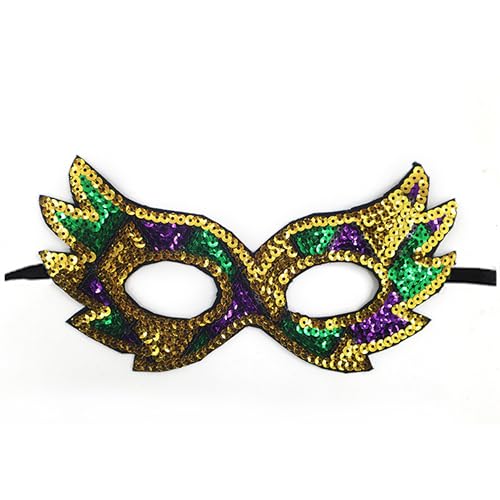 3PCS Mardi Gras Mask for Women Masquerade Venetian Carnival Mask for Party Decorations