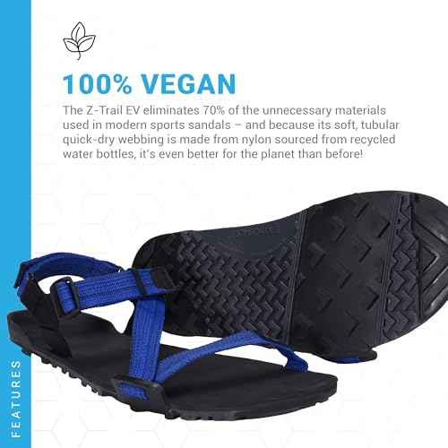 Xero Shoes Men's Z-Trail EV Barefoot Hiking Sandals