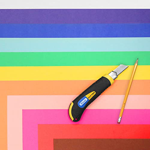 BAZIC Products Poster Board Azure Light Blue 22" X 28", Colored Poster Board Paper, Bulk Boards for School Craft Project P...