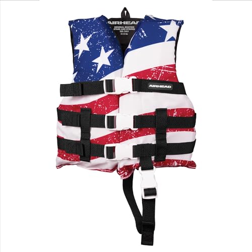 Sportstuff Type III Life Jacket US Coast Guard Approved Open Sides with 3 Body Belts & Buckles Quick Dry Fabric, Secure Fi...