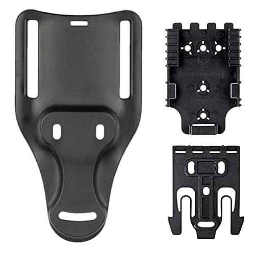 Safariland QLS Quick Locking System Kit QUICK-KIT1-2 Bundle with 2" Mid-Ride CUBL Cantable Belt Loop 6070CUBL-2-2