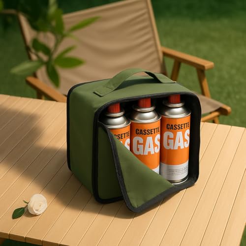 Outdoor Camping Cookware Storage Bag - Portable Handheld Organizer for Grill Pans, Utensils, and Kitchen Tools - Durable C...
