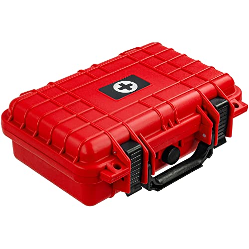 Eylar Medium 11.6 Inch Hard Protective Medical Case EMT First Responder and First Aid Service Storage Box, Waterproof, Dus...