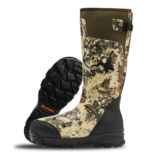 LaCrosse Alphaburly Pro 18" Insulated Hunting Boots for Men Featuring Waterproof Rubber, 1600G Thinsulate, and EVA Footbe...