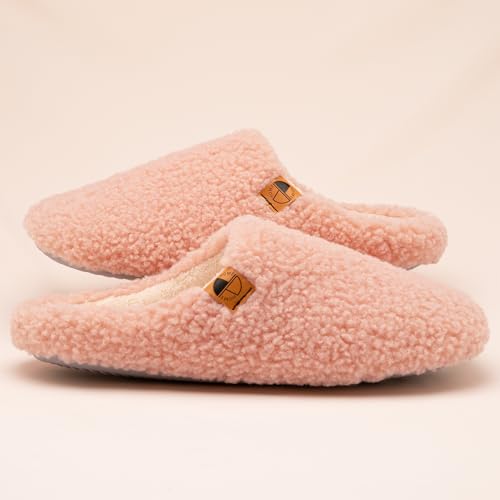 Women's Memory Foam House Slippers for Indoor Outdoor Use