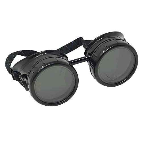 Steampunk Mad Scientist Goggles Rave Glasses Costume Eye Protection Goggles Welding Style