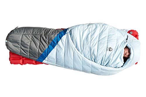 Sierra Designs Night Cap 20 Degree Sleeping Bags - Recycled Synthetic, Zipperless, Mummy Style Camping & Backpacking Sleep...
