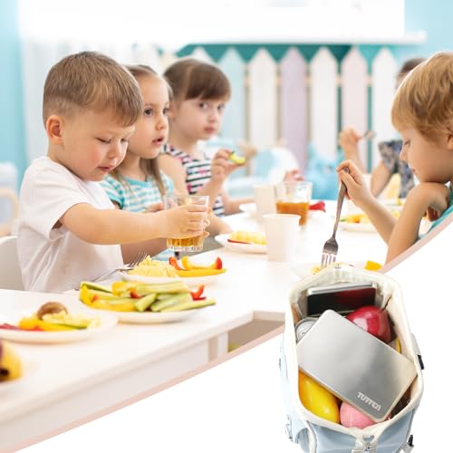 Tuffen Ice Packs for Lunch Boxes, Stainless Steel Cooling Pack for Cooler, Quick Freeze Long-Lasting Reusable Ice Pack, Mu...