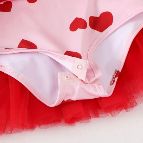 Tutu.kk Toddler Ballet Leotard Ruffle Sleeve Sequin Tulle Tutu Dress Ballerina Outfits for Girls Birthday Holiday