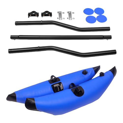 Shurhome PVC Inflatable Kayak Outrigger Float Balancing Canoes Outrigger Kayak Inflatable Outrigger Float Balancing Boats ...