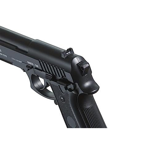 Lancer Tactical Air Pistol Saber Bereta X92 Full Steel CO2 Airgun Pistol-480 FPS (100 Rounds Metal BB Included)