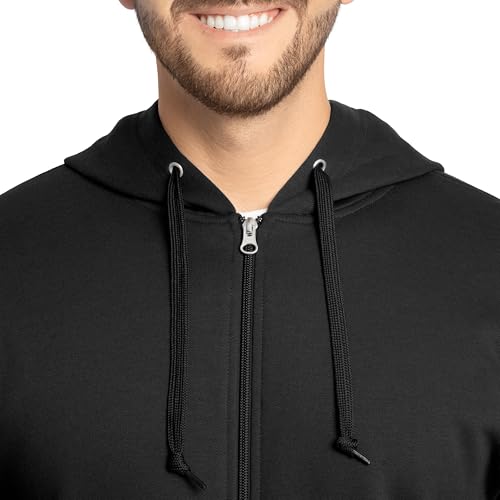 Fruit of the Loom Eversoft Fleece Hoodies, Pullover & Full Zip, Moisture Wicking & Breathable, Sizes S-4X