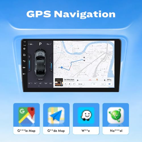 [2G+32G] 9" Carplay Android Auto Touchscreen Autoradio Car Stereo GPS Navigation FM Radio Head Unit WiFi Mirror Link Multi...