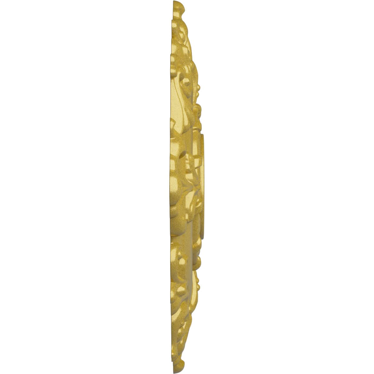 Ekena Millwork Cm18Rlrgs Riley Ceiling Medallion, Rich Gold