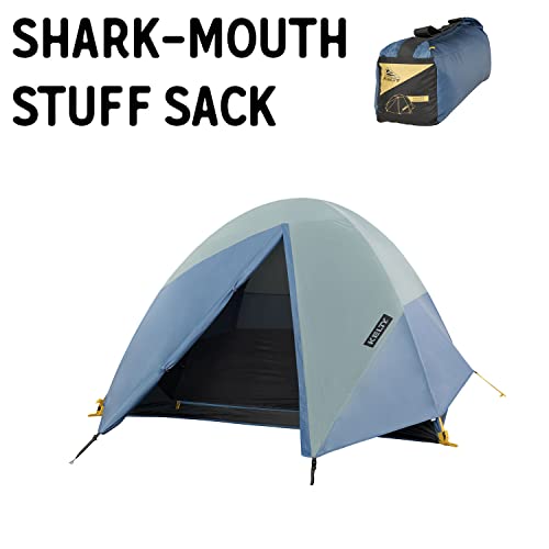 Kelty Discovery Element Camping Tent, 4 or 6 Person Storm Worthy Campsite Shelter, Fiberglass Poles, Pre-Attached Guyline...