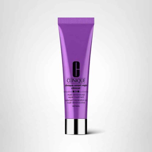 Clinique Smart Night Clinical MD Multi-Dimensional Repair Treatment Retinol With Vitamin C, Salicylic Acid + Peptides | Anti-Aging + Hydrating, 1 Fl Oz